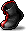 Black Red Lined Shoes